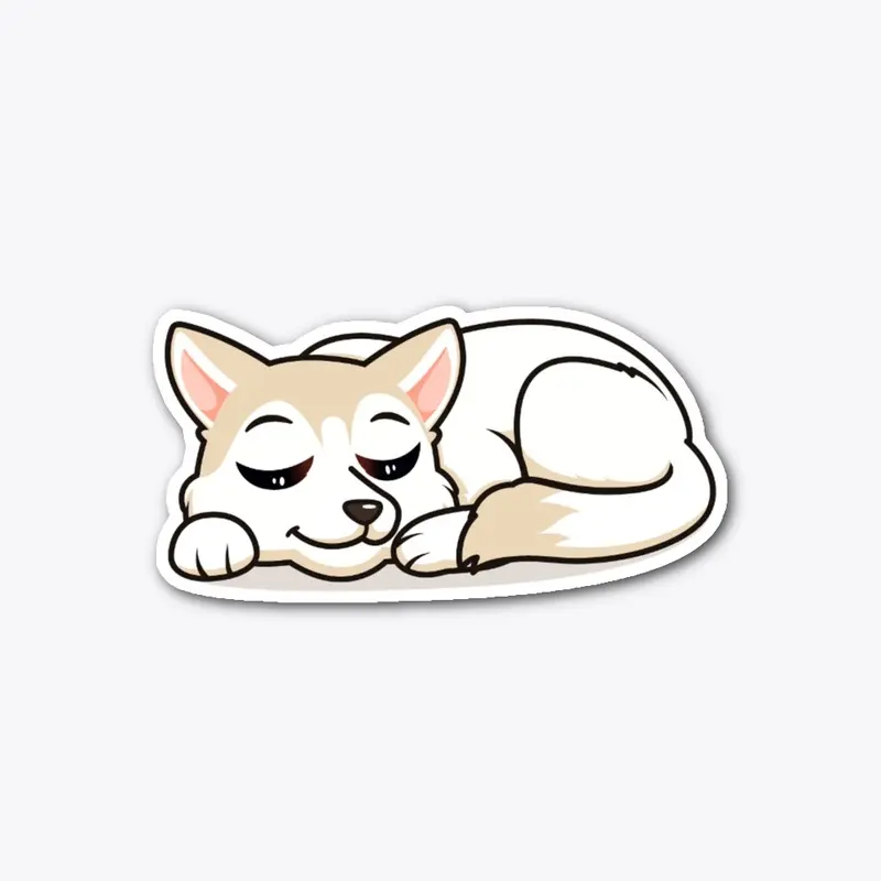 Snoozing Seondeok Sticker